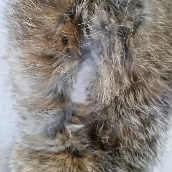 Rex Rabbit fur choker scarf thing - Picture 2 of 4
